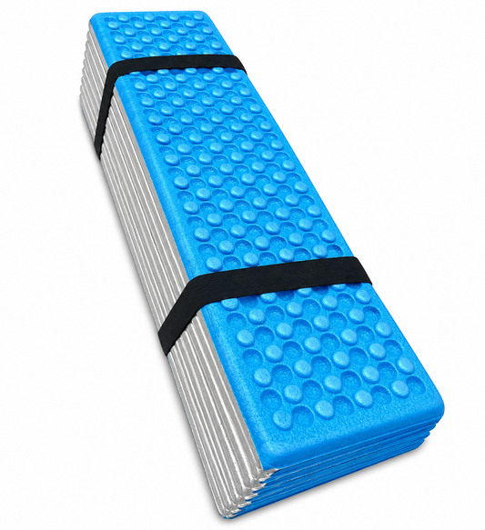 Alfombrilla impermeable plegable de Camping 196x60 cm con aislamiento termico esterilla aislante colchoneta