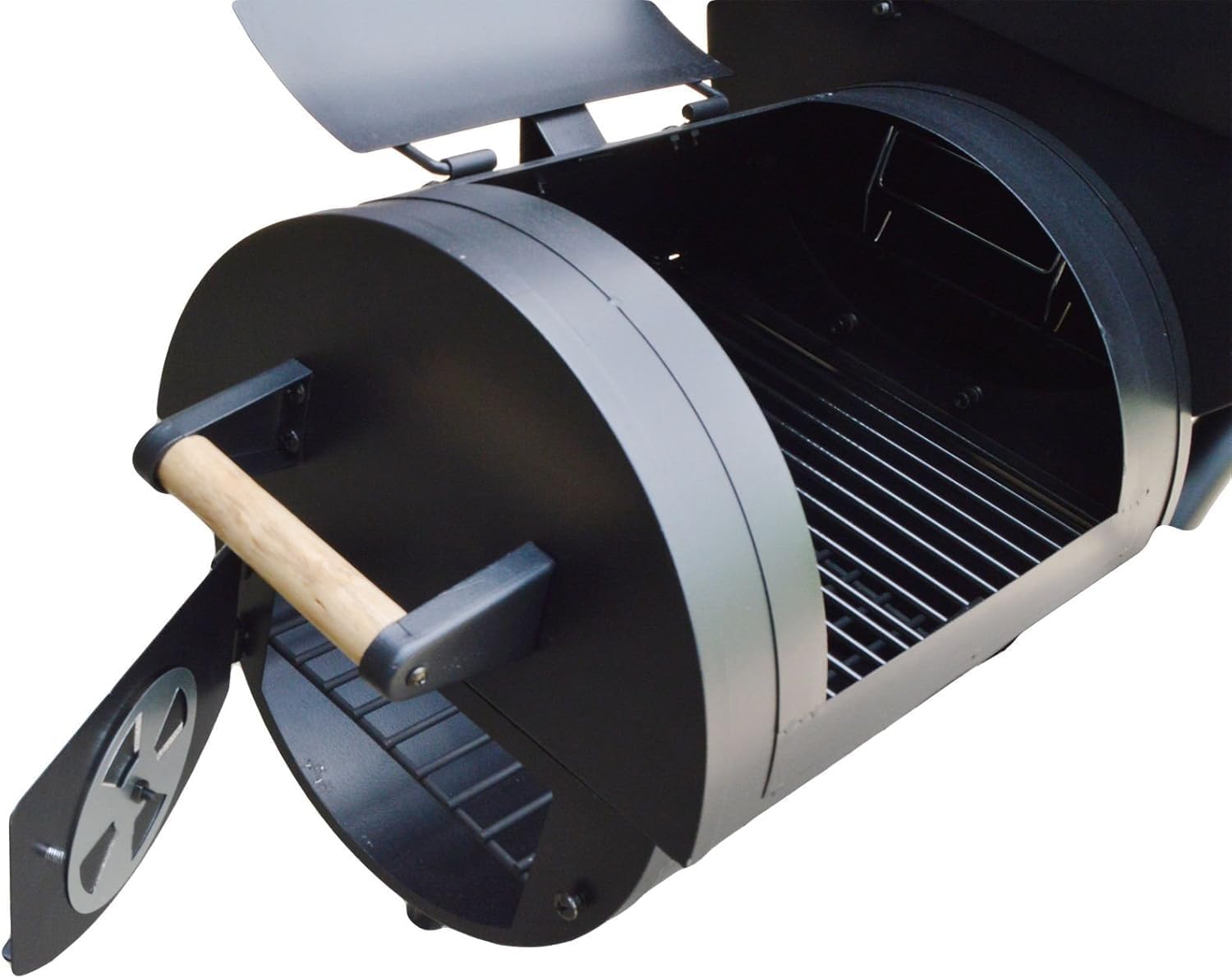 Parrilla Resistente - Barbacoa con Doble Espacio de Cocción y Almacenamiento XL FENGSEN