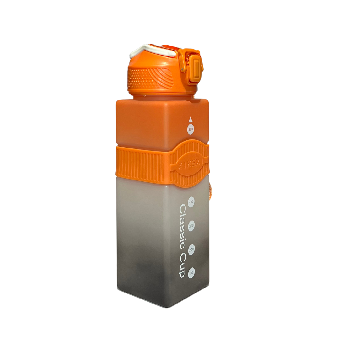 Botella cuadrada  - 800 ml. Perfecta para deportes y camping FENGSEN