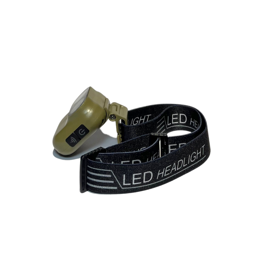Linterna frontal LED con Sensor - Recargable, Potente y Resistente al Agua FENGSEN