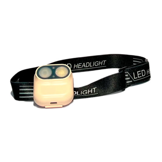 Linterna frontal LED con Sensor - Recargable, Potente y Resistente al Agua FENGSEN