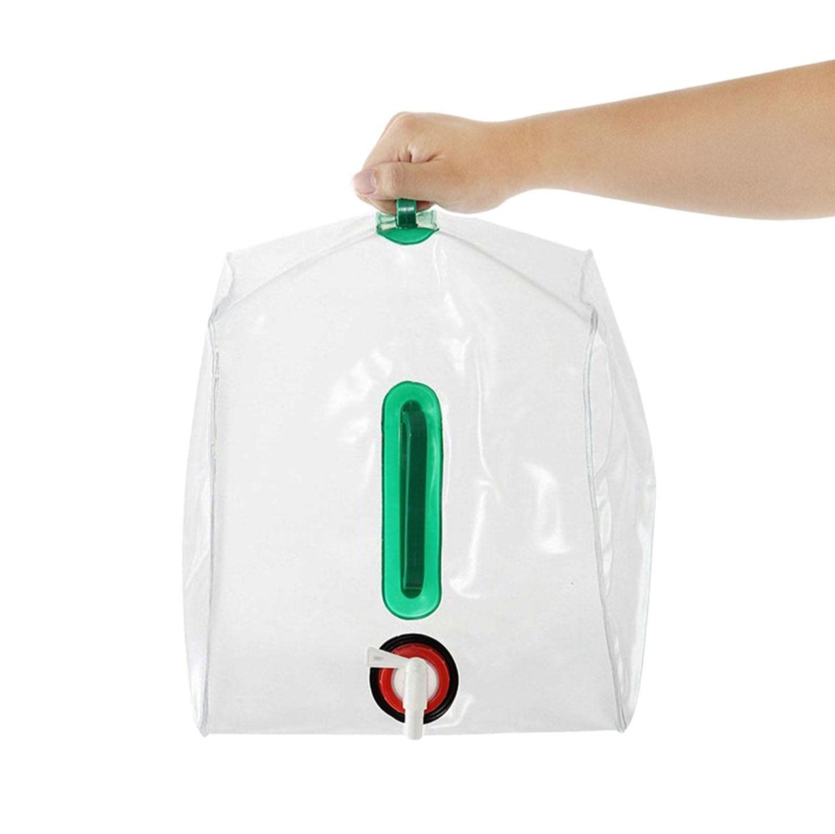💧 Dispensador de Agua Plegable 20 L con Boquilla
