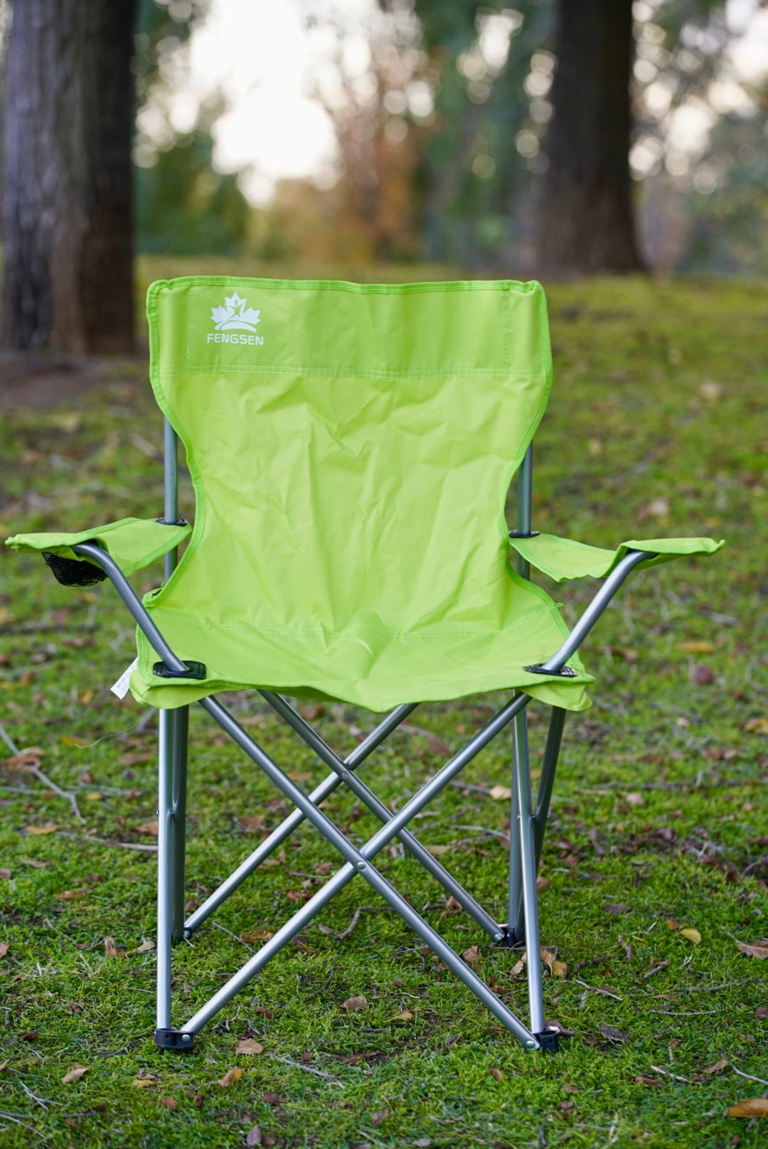 Silla de Camping Plegable – Ligera e Impermeable para Exterior y Pesca