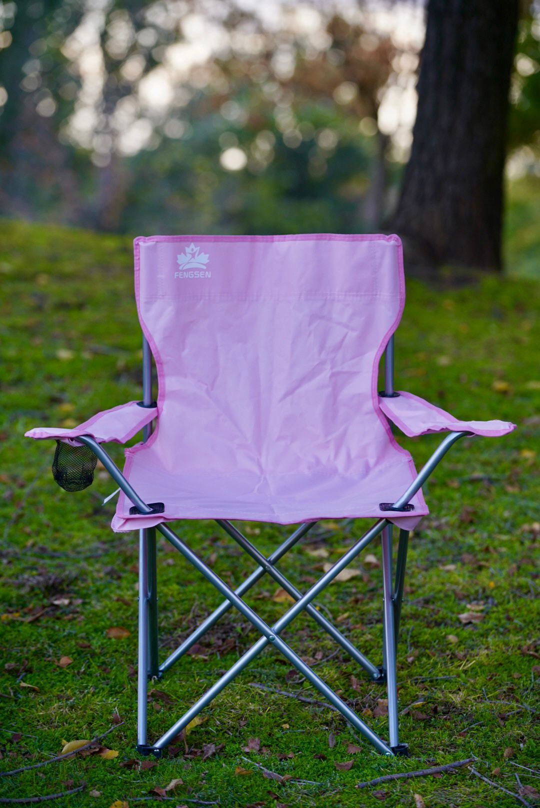 Silla de Camping Plegable – Ligera e Impermeable para Exterior y Pesca