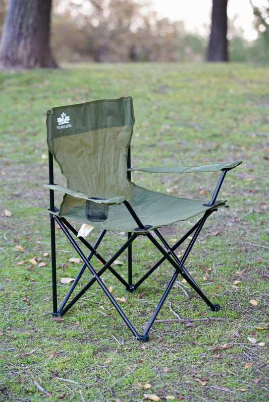 Silla de Camping Plegable – Ligera e Impermeable para Exterior y Pesca