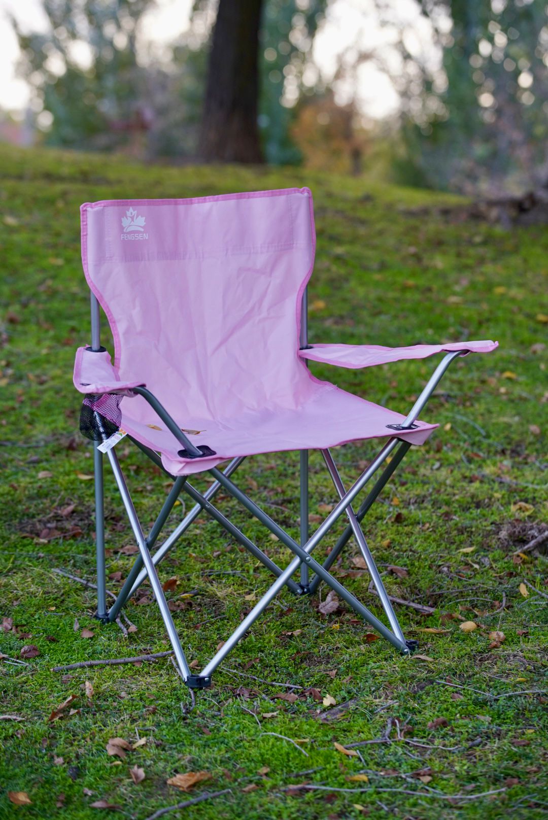 Silla de Camping Plegable – Ligera e Impermeable para Exterior y Pesca