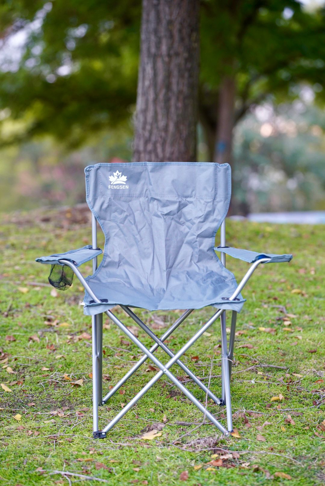 Silla de Camping Plegable – Ligera e Impermeable para Exterior y Pesca
