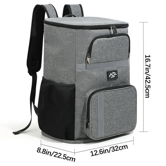 Mochila térmica térmica 30lt - Bolsa portátil para picnic y bebidas al aire libre