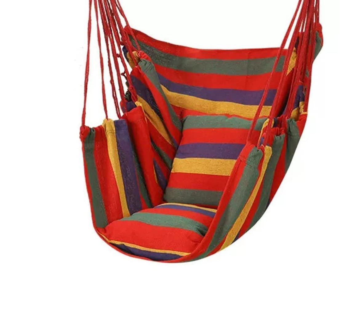 🪑 Hamaca Silla Colgante con 2 Cojines