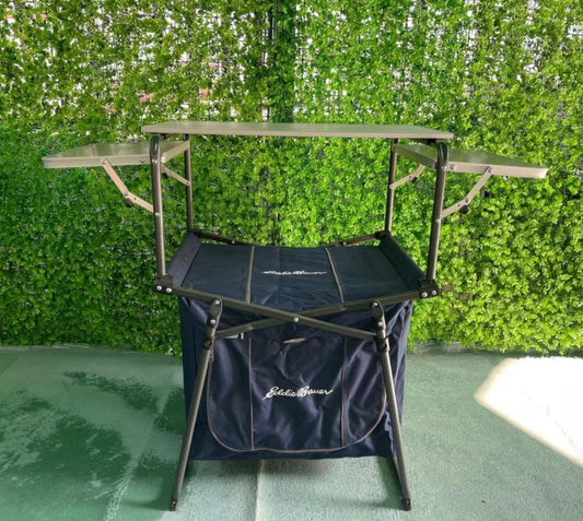 🪑 Mesa de Camping Plegable con Almacenaje