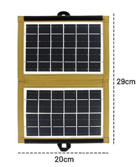 🌞 Panel Solar Portátil CCLAMP CL-670 – 6V/7W