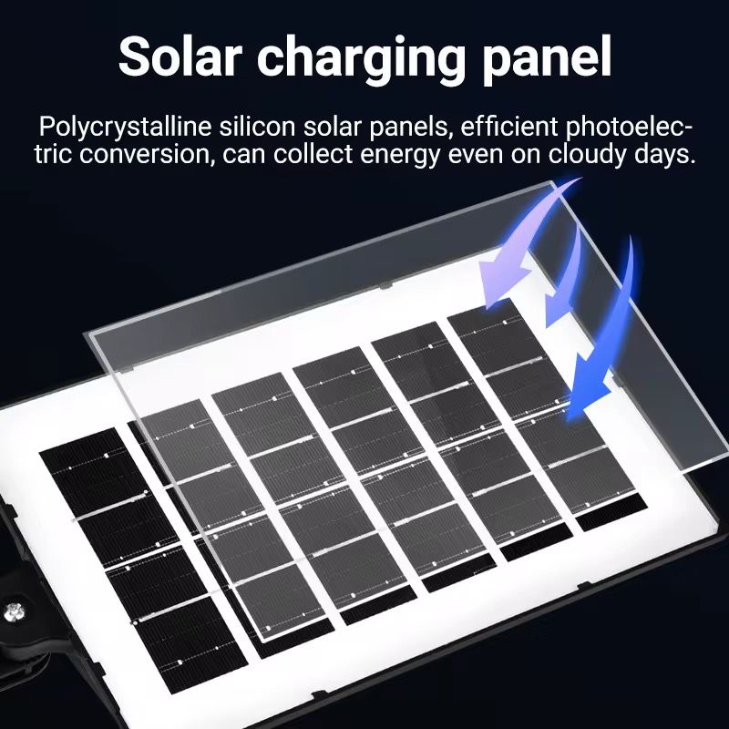 Lámpara Solar con Sensor de Movimiento – Iluminación LED Exterior