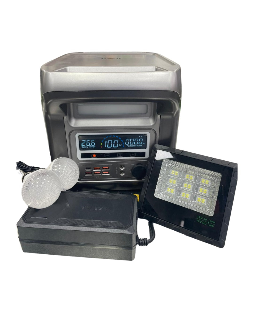 ⚡ Central Eléctrica Portátil de Alto Rendimiento GDTÍMES GD-8151 (1500W) ⚡