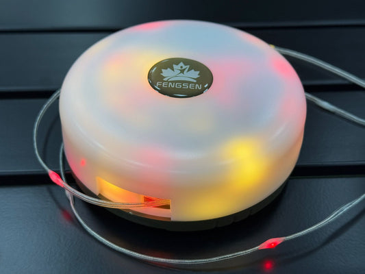 Guirnalda Decorativa LED de 10 metros - Base Circular y carga tipo C FENGSEN