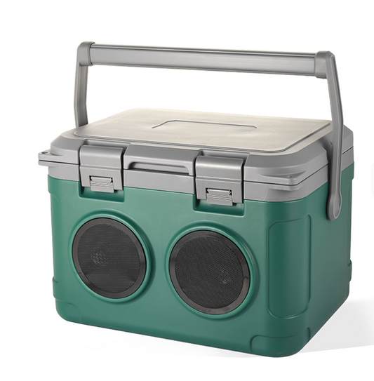 🎵 Nevera Portátil con Altavoces Integrados