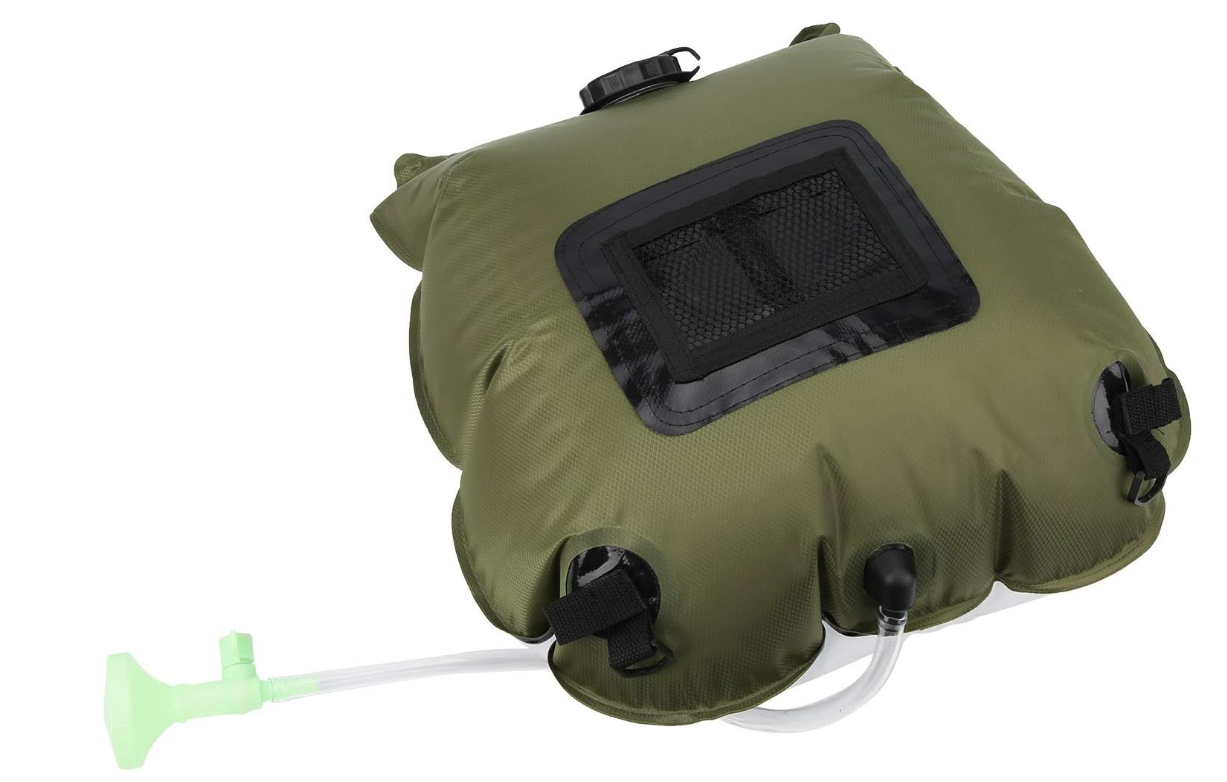 🚿 Ducha solar portátil para camping