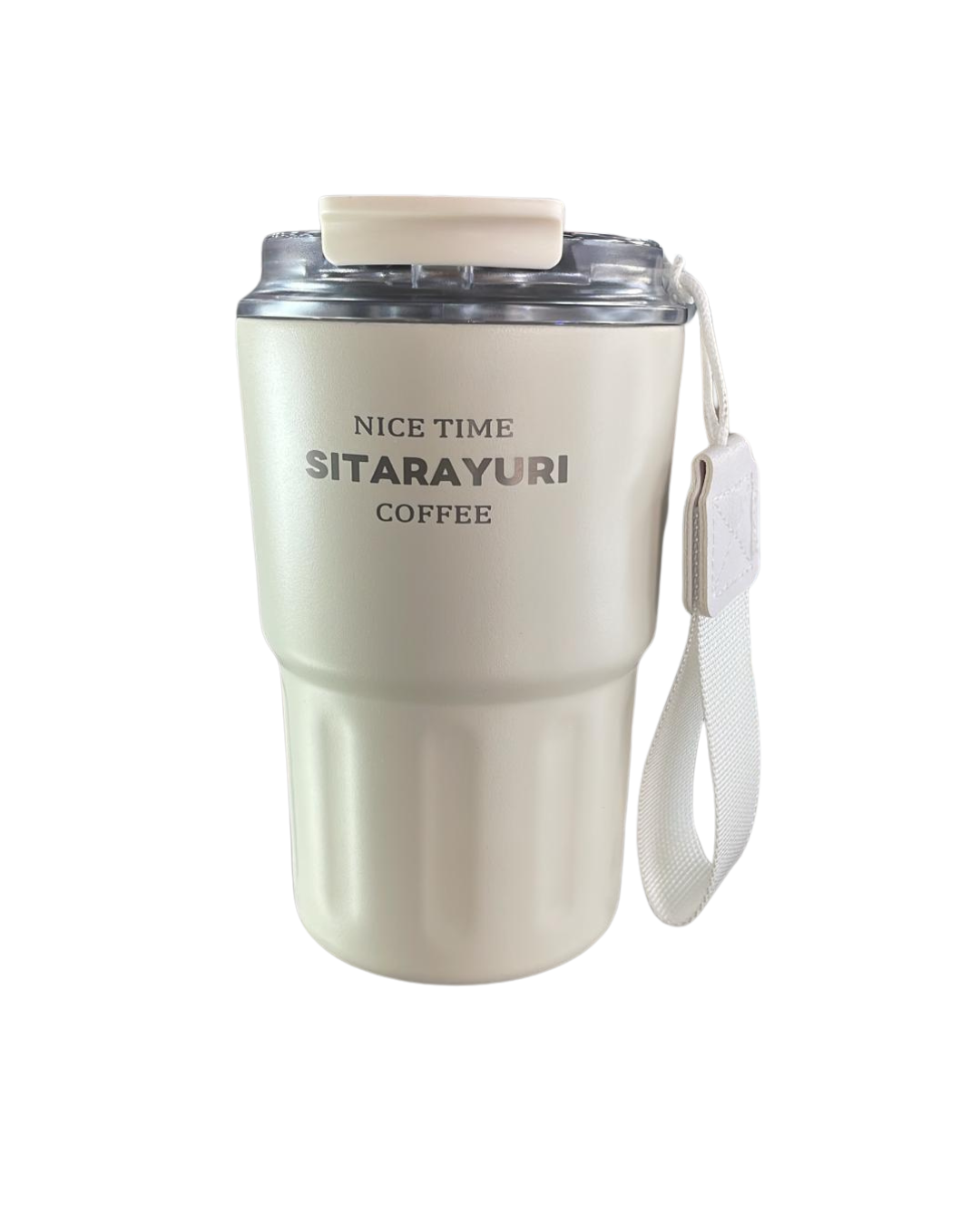 🧡 Vaso térmico con asa y tapa hermética – 360ml (2465)