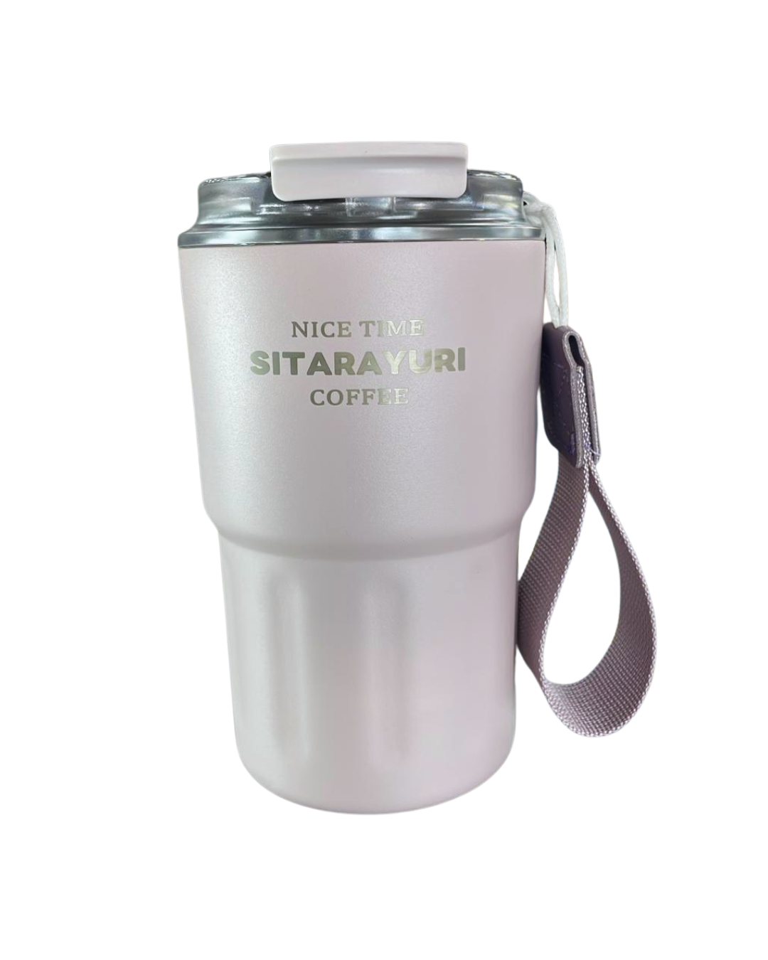 🧡 Vaso térmico con asa y tapa hermética – 360ml (2465)