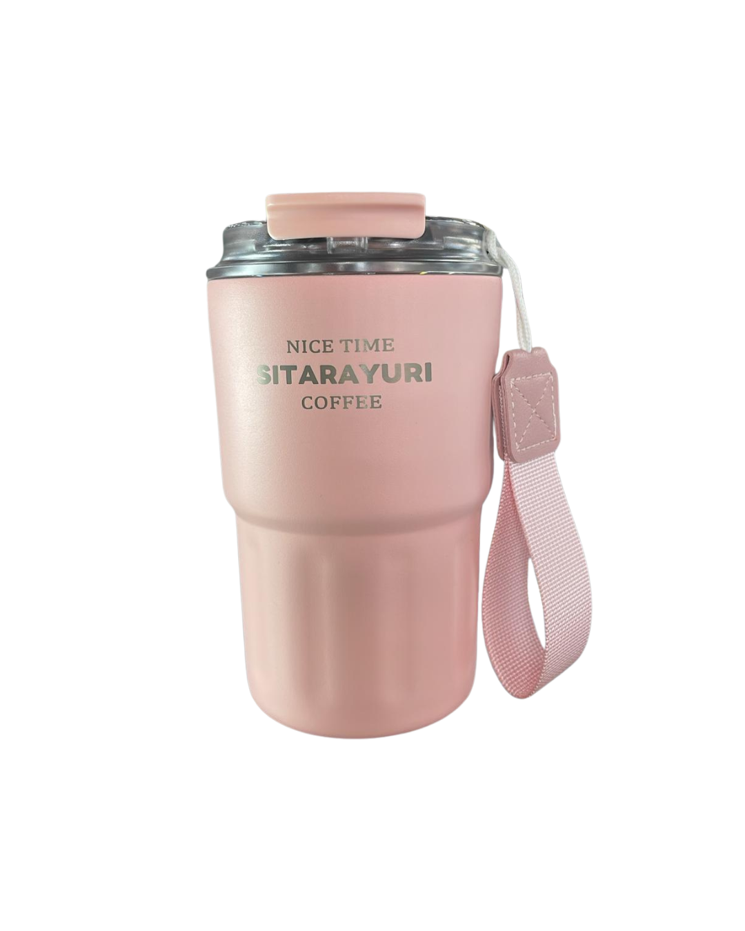 🧡 Vaso térmico con asa y tapa hermética – 360ml (2465)