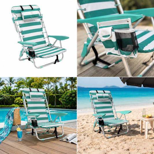 Silla plegable de playa