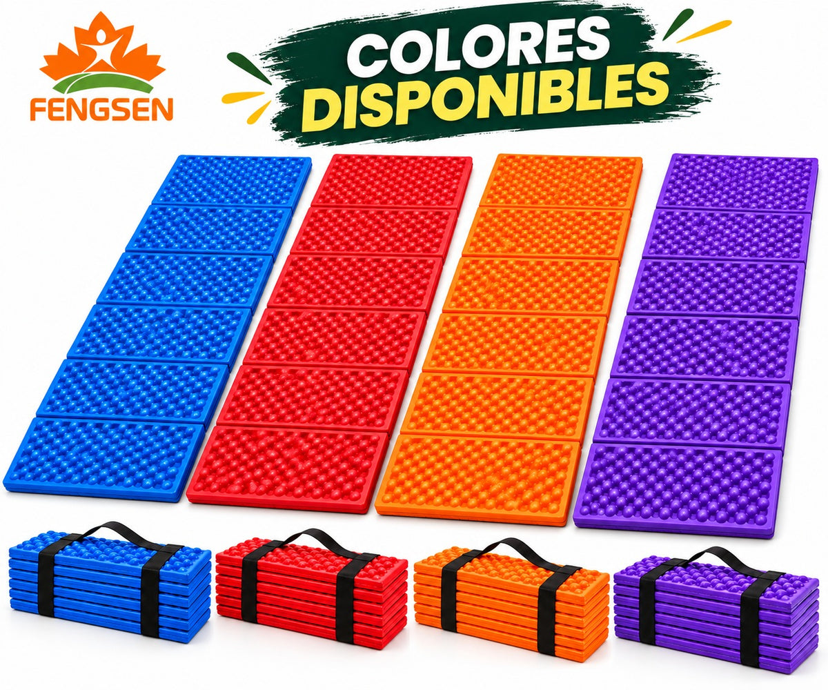Alfombrilla impermeable plegable de Camping 196X60x1  cm  esterilla  colchoneta