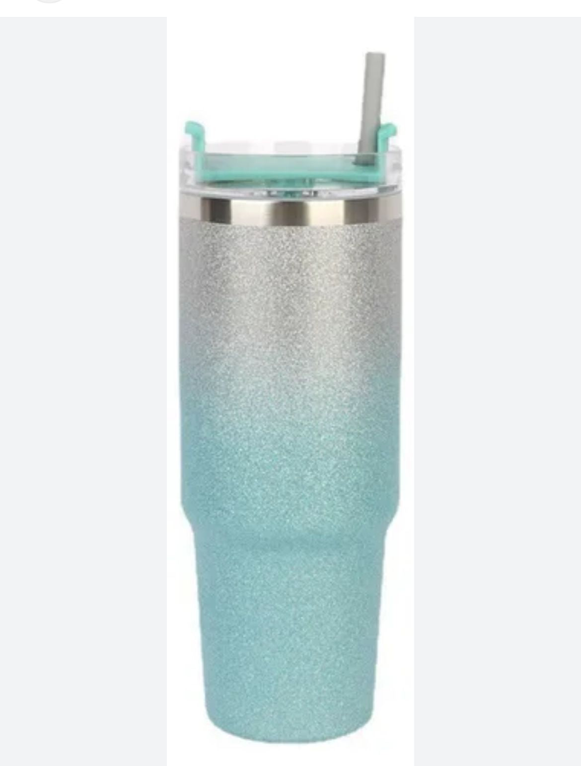 Vaso térmico con tapa y pajita