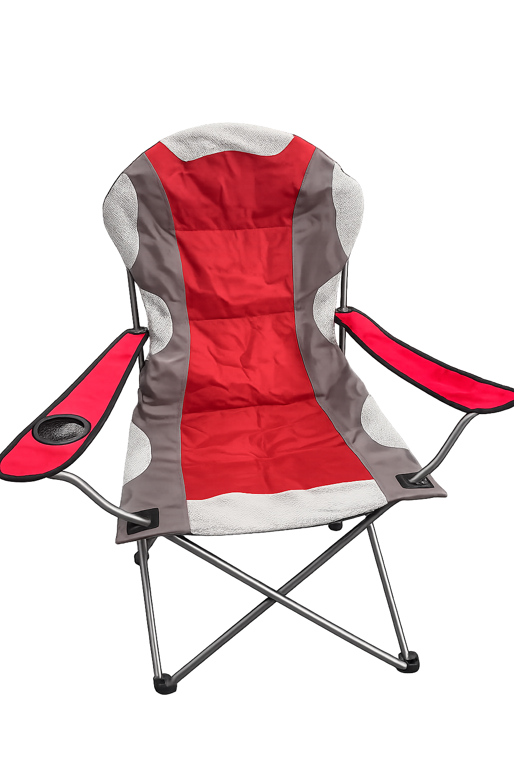 Folding chair for outdoor enjoyment - with practical carrying case