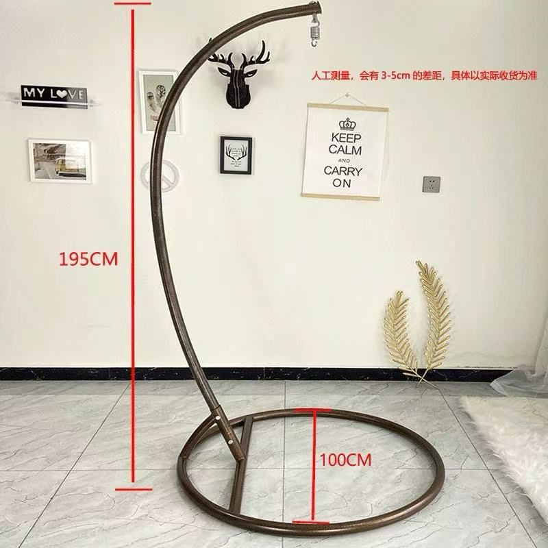 Silla Colgante de Macramé – Diseño Boho, Ideal para Interiores y Exteriores FENGSEN
