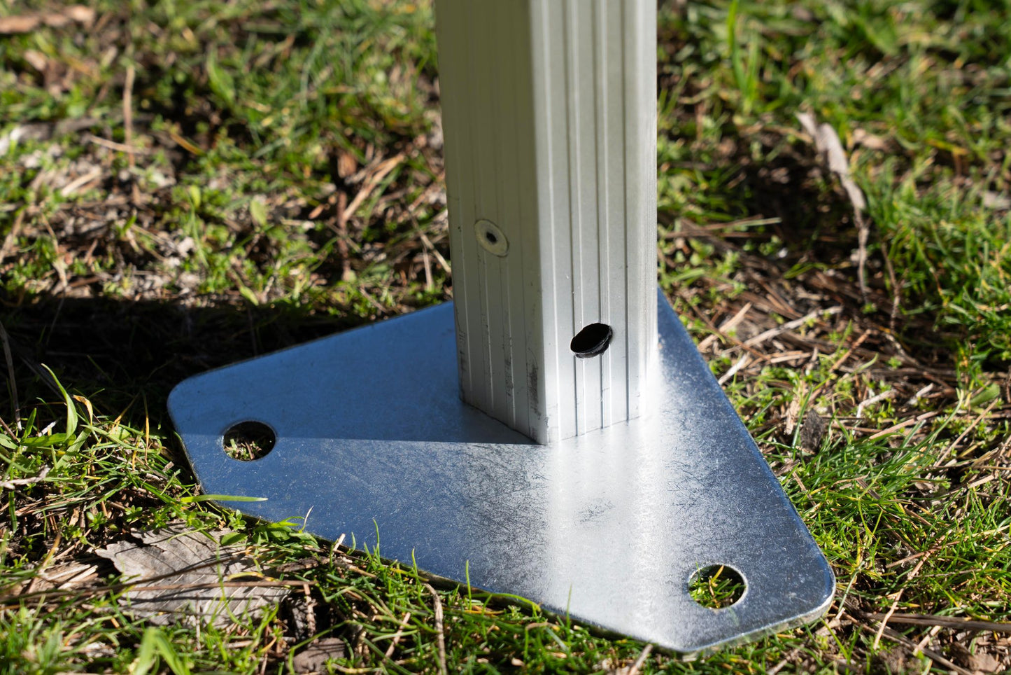 Carpa de Aluminio 5mm Plegable para Exteriores Resistente y Fácil de Montar Ideal para Jardín Playa y Eventos con Estructura Metálica y Techo Impermeable