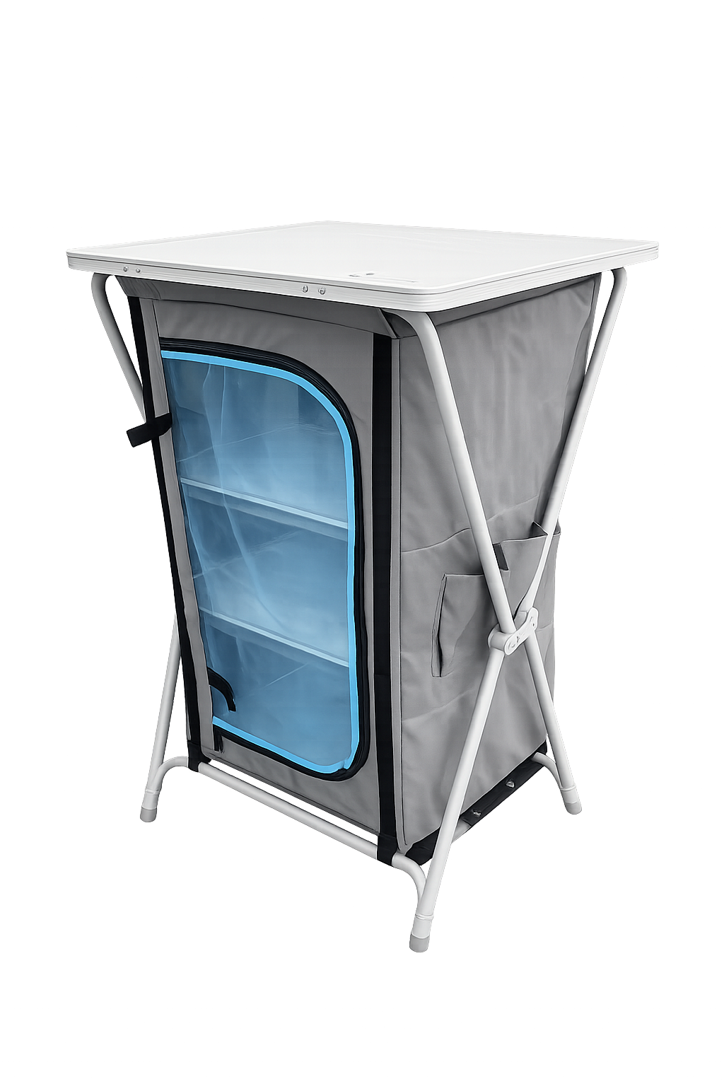 Armario Plegable de Camping con Mesa
