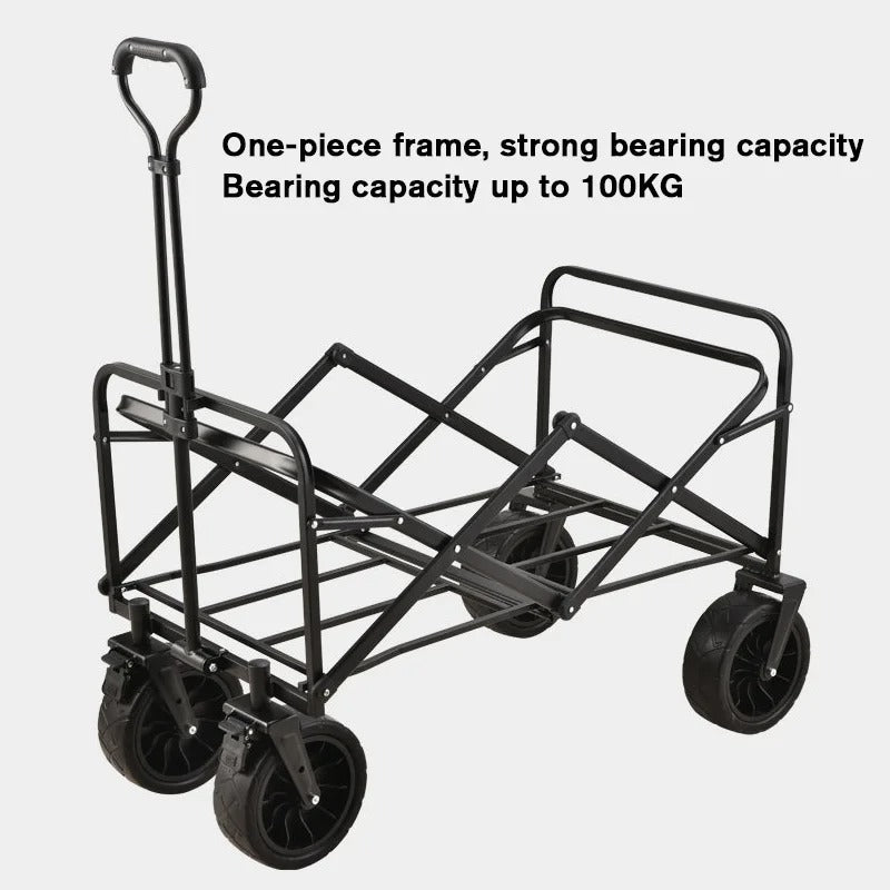 Carrito de Playa y Camping Plegable – Resistente e Impermeable FENGSEN
