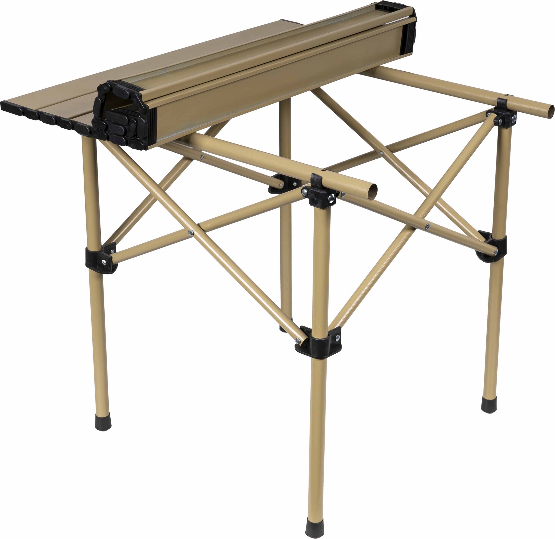 mesa para terraza camping plegable con estuche