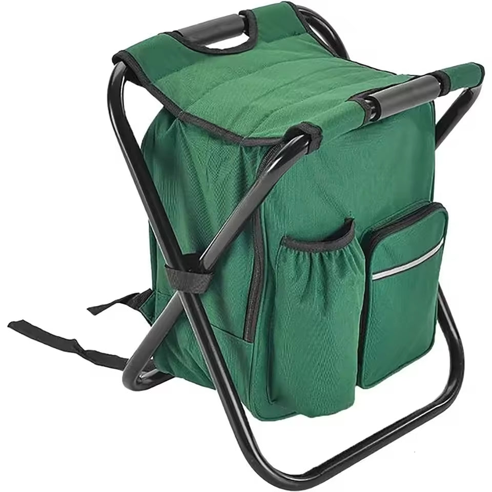 Silla con nevera + mochila - Asiento portátil y práctico FENGSEN